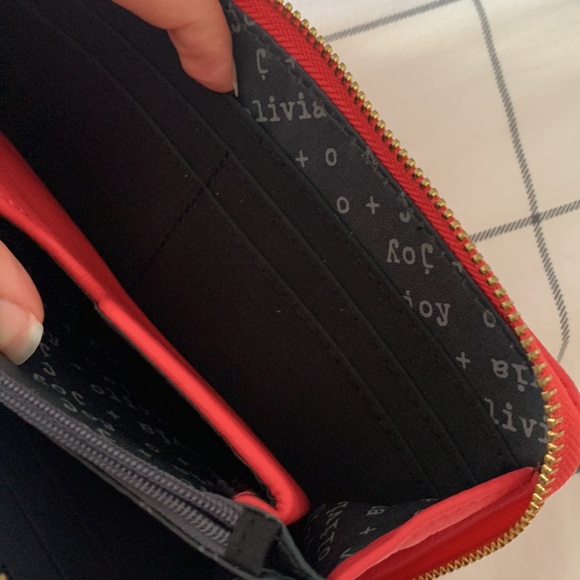 Olivia + Joy New York pink wallet good condition - Picture 7 of 7